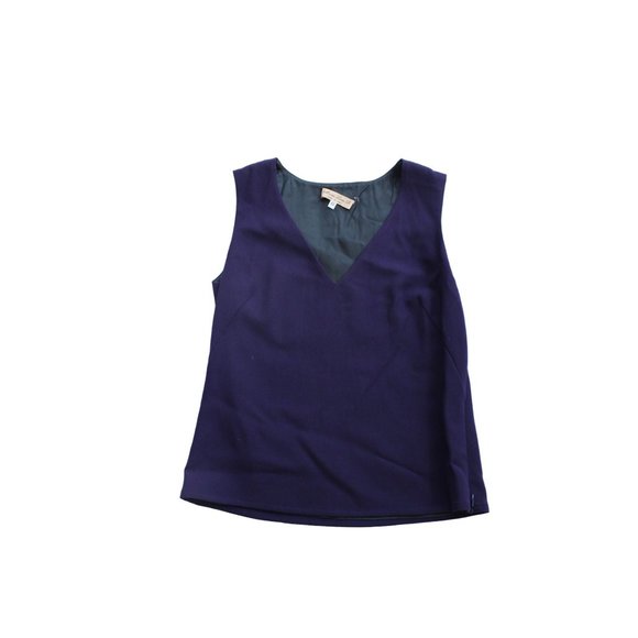 Maria Luisa B Purple Sleeveless Shell Top Size 42 Vintage Italy 88007 Y2K - Picture 1 of 5